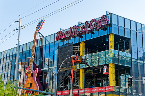Вид на Америку: Hard Rock Cafe LV